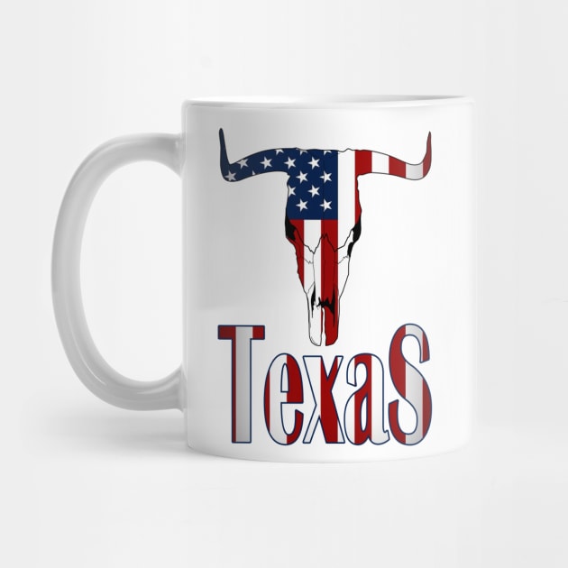 Texas&flag USA by minicrocks